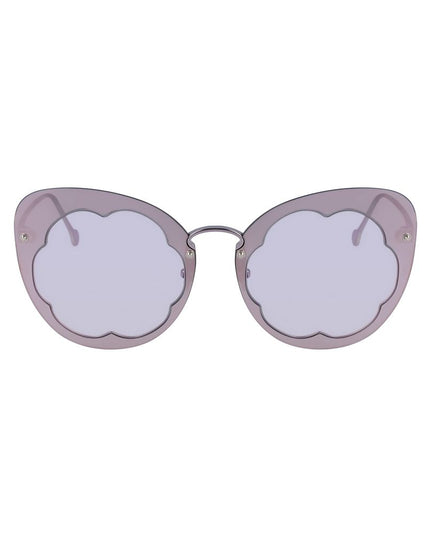 Salvatore Ferragamo Purple Metal Sunglasses