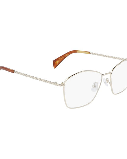 Lanvin Yellow Metal Glasses (Frames)
