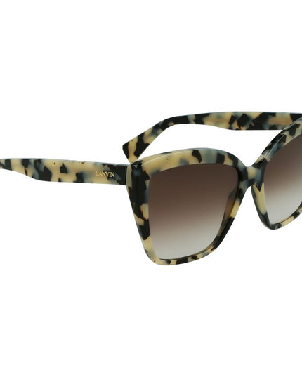 Lanvin Gray Acetate Sunglasses