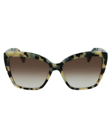Lanvin Gray Acetate Sunglasses