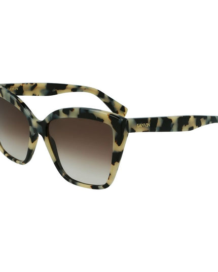 Lanvin Gray Acetate Sunglasses