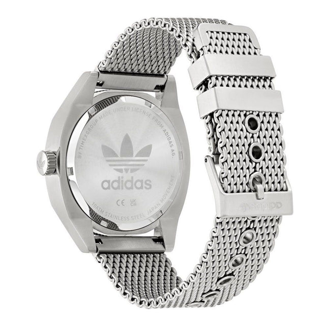 Adidas Gray Stainless Steel Dress Watch