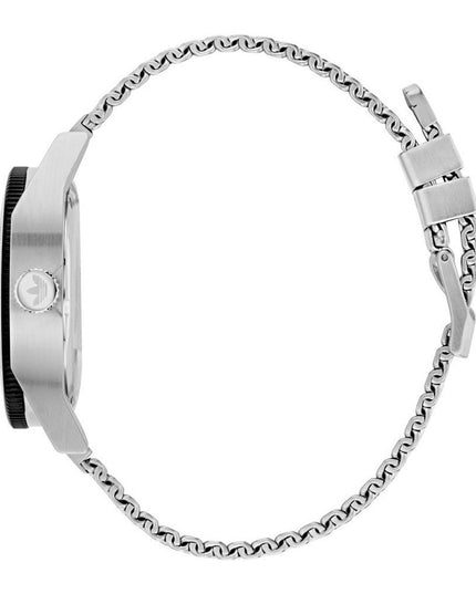 Adidas Gray Stainless Steel Dress Watch