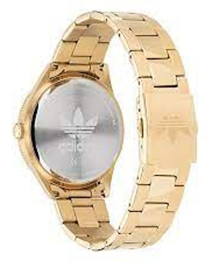 Adidas Gold Stainless Steel Bracelet Watch