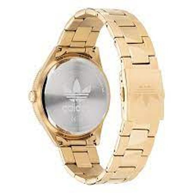 Adidas Gold Stainless Steel Bracelet Watch