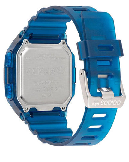 Adidas Blue Resin Digital Watch