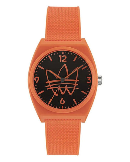 Adidas Orange Synthetic Sport Watch