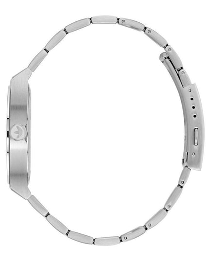 Adidas Gray Stainless Steel Dress Watch