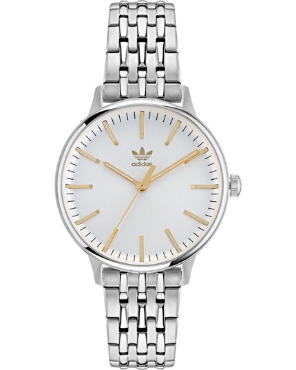 Adidas Gray Stainless Steel Dress Watch