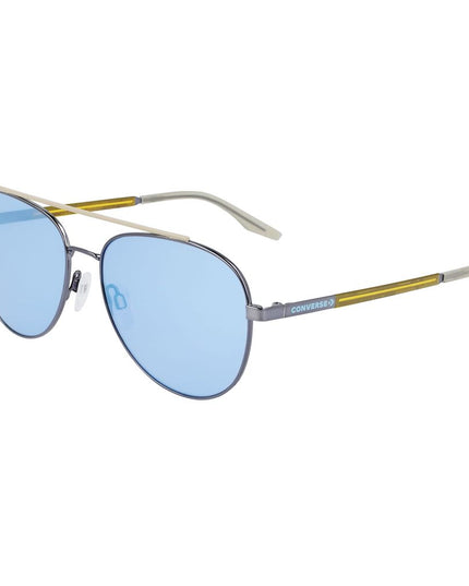 Converse Gray Metal Sunglasses