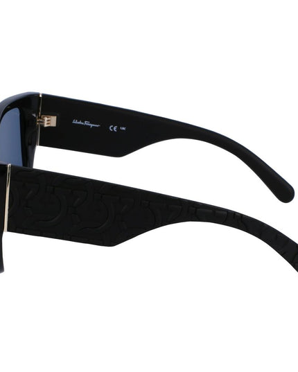 Ferragamo Black Bio Injected Sunglasses