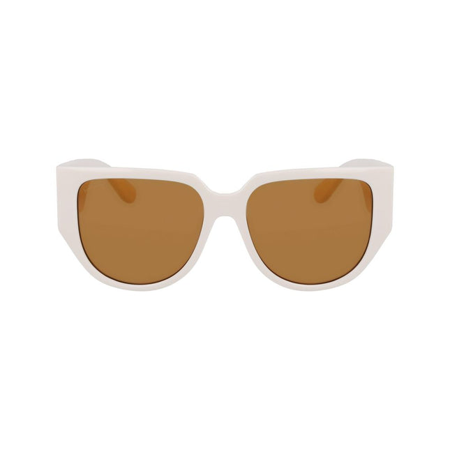 Ferragamo White Bio Injected Sunglasses