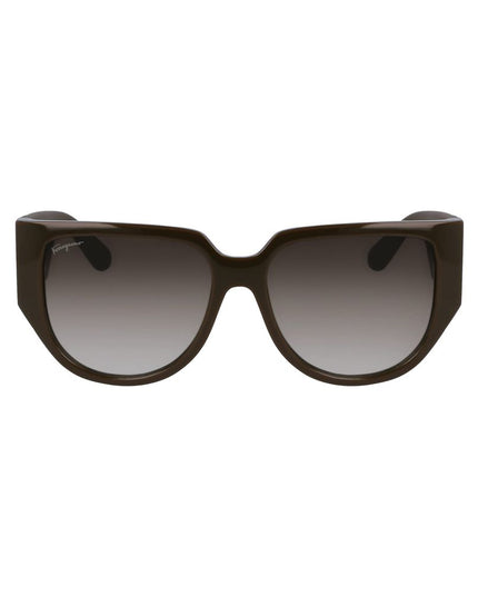 Ferragamo Green Bio Injected Sunglasses