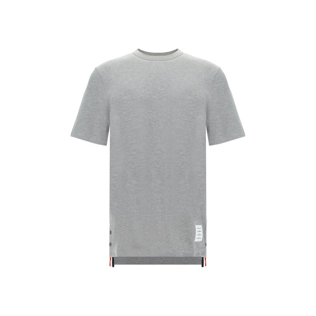 Thom Browne Gray Cotton T-Shirt