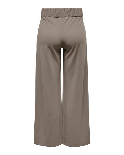 Jacqueline De Yong Brown Polyester Pant