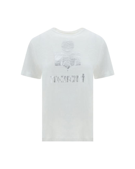 Marant Etoile White Linen T-Shirt
