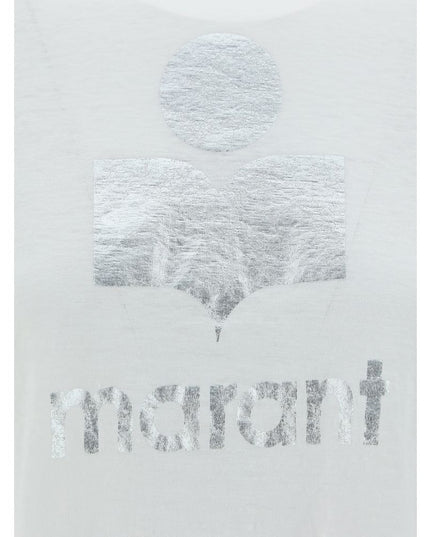 Marant Etoile White Linen T-Shirt