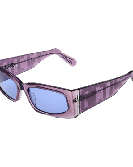 GCDS Purple Acetate Sunglasses