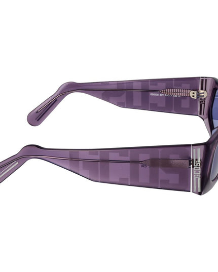 GCDS Purple Acetate Sunglasses