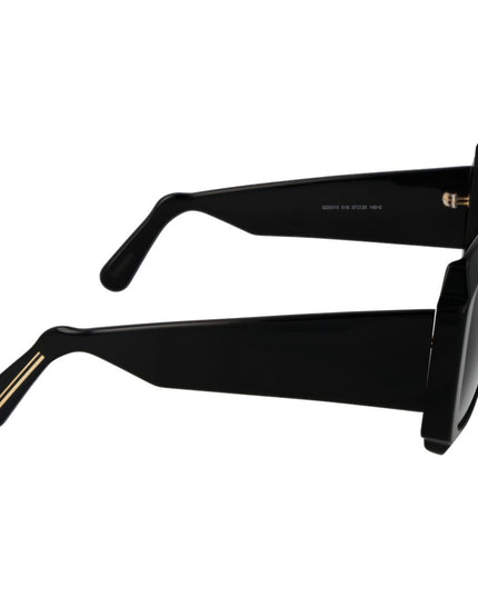 GCDS Black Acetate Sunglasses