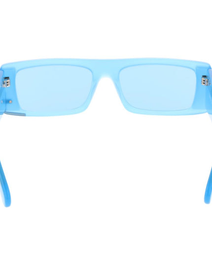 GCDS Blue Plastic Sunglasses