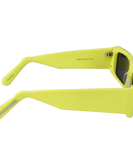 GCDS Green Plastic Sunglasses