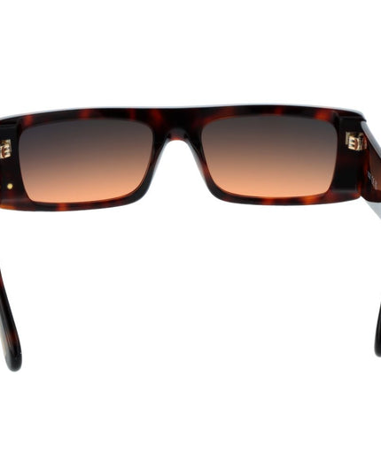 GCDS Brown Acetate Sunglasses