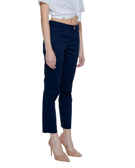 Street One Blue Cotton Pant