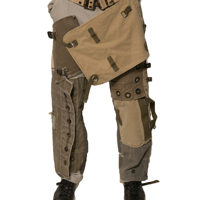 Dolce & Gabbana Multicolor Reconstructed Flight Cargo Pants