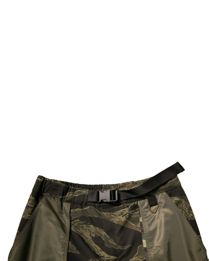 Dolce & Gabbana Green Cotton Jogger Cargo Pants