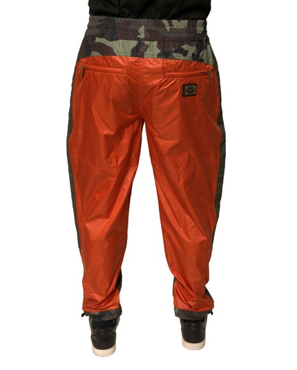 Dolce & Gabbana Multicolor Camouflage Jogger Cargo Pants