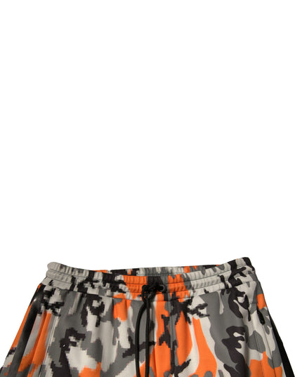 Dolce & Gabbana Multicolor Camouflage Cargo Jogger Pants