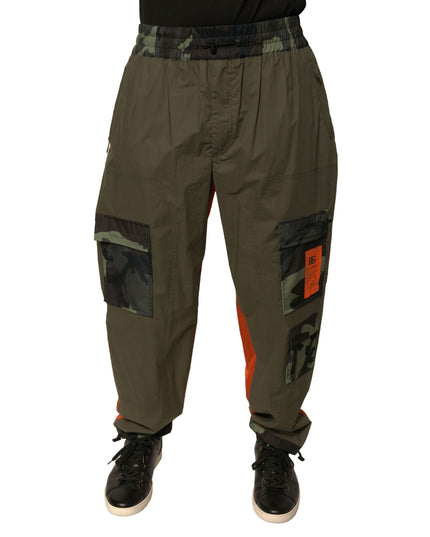 Dolce & Gabbana Multicolor Camouflage Jogger Cargo Pants