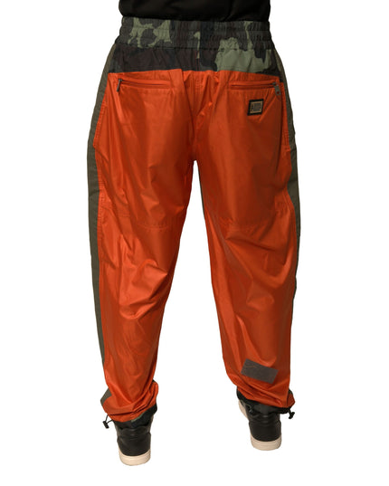 Dolce & Gabbana Multicolor Camouflage Jogger Cargo Pants