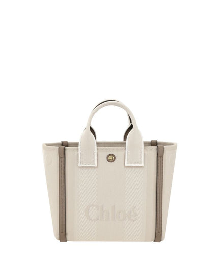 Chloé Beige Cotton Handbag