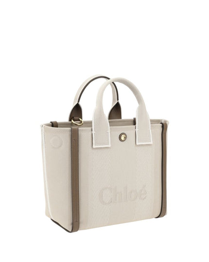 Chloé Beige Cotton Handbag