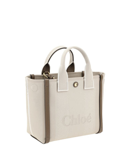 Chloé Beige Cotton Handbag