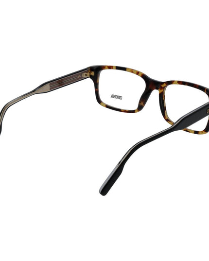 Ermenegildo Zegna Brown Acetate Glasses (Frames)