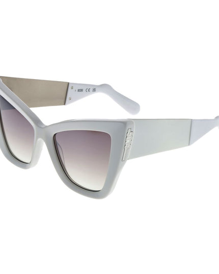 GCDS White Acetate Sunglasses