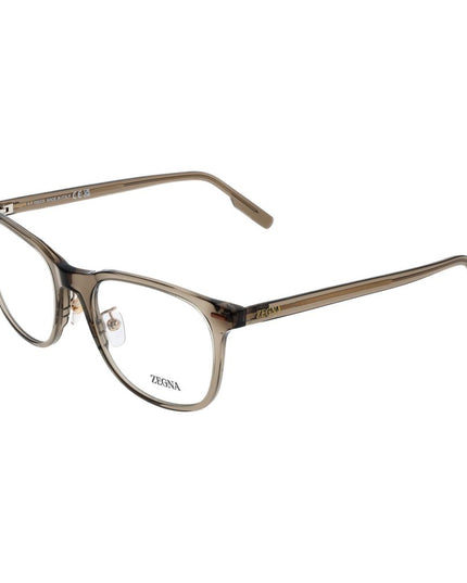 Ermenegildo Zegna Brown Acetate Glasses (Frames)