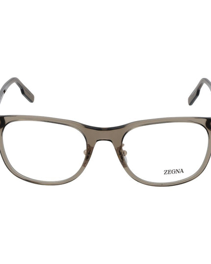 Ermenegildo Zegna Brown Acetate Glasses (Frames)