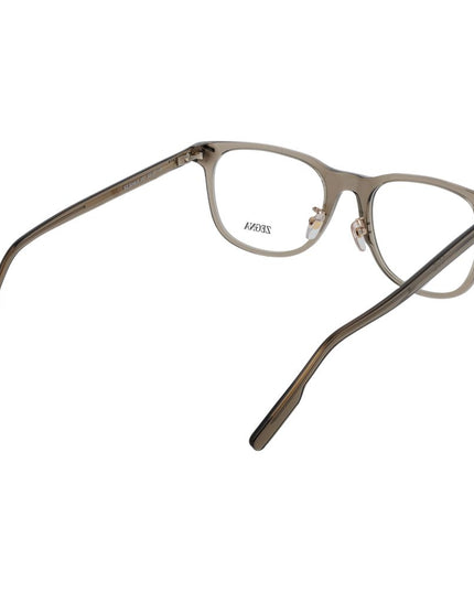 Ermenegildo Zegna Brown Acetate Glasses (Frames)