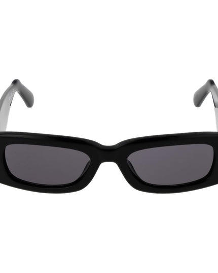 GCDS Black Acetate Sunglasses