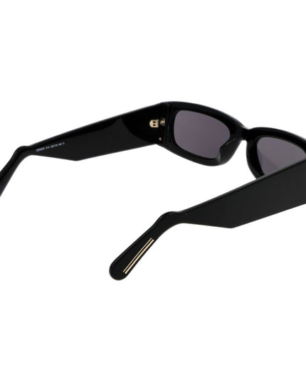 GCDS Black Acetate Sunglasses