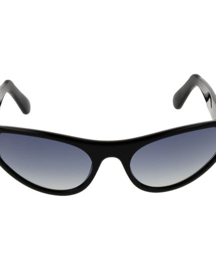 GCDS Black Acetate Sunglasses