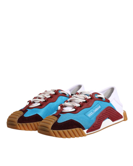 Dolce & Gabbana Multicolor Nylon NS1 Low Top Sneakers Shoes