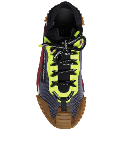Dolce & Gabbana Multicolor Nylon Low Top NS1 Sneakers Shoes