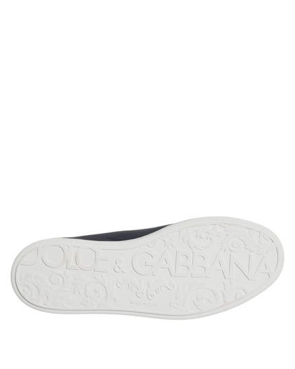 Dolce & Gabbana Blue Low Top Men Saint Tropez Sneakers Shoes