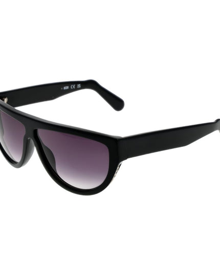GCDS Black Acetate Sunglasses