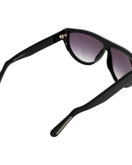 GCDS Black Acetate Sunglasses